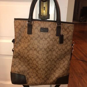 Coach brief case or large purse